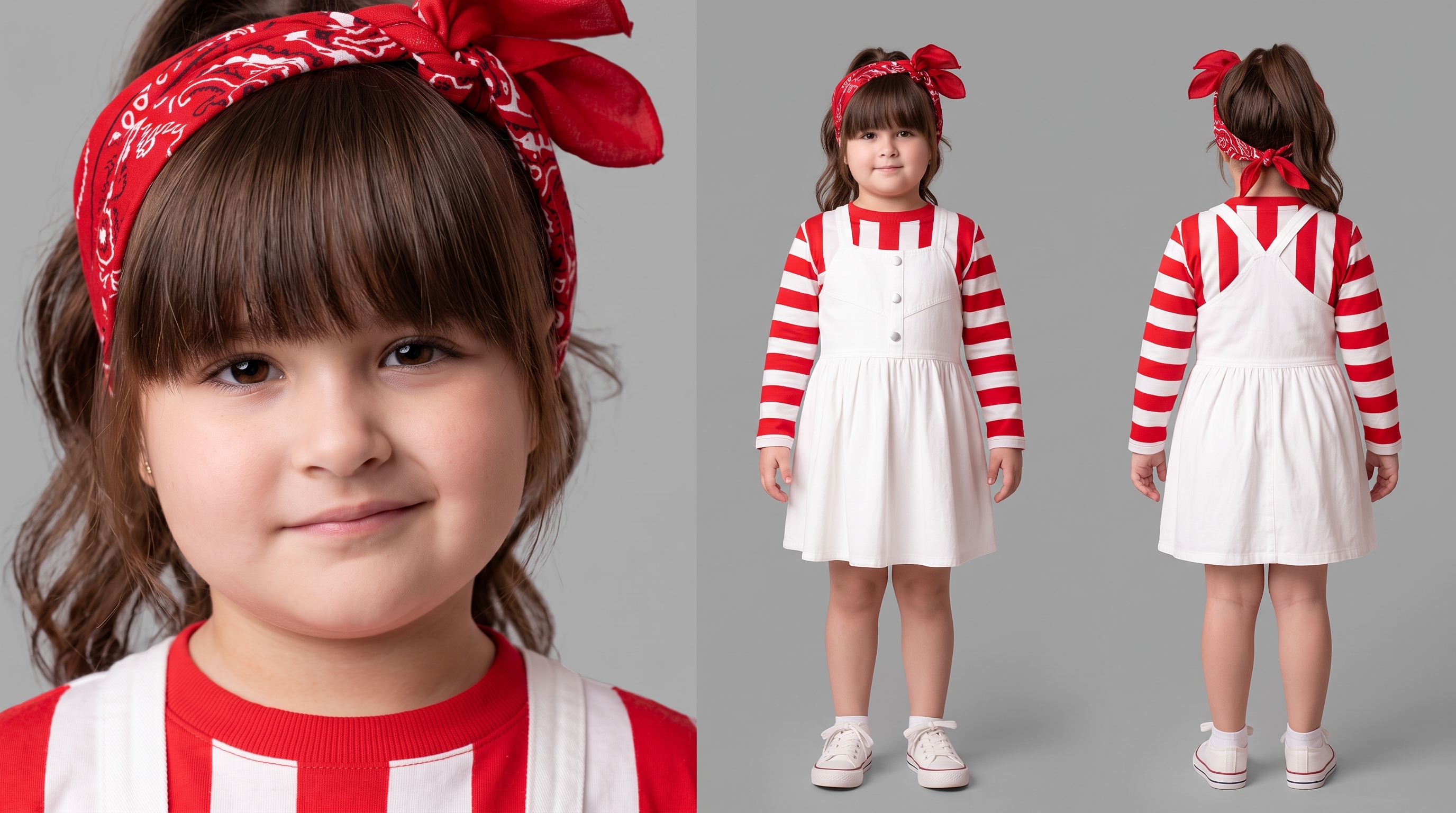 Estudo de personagem de Alice.